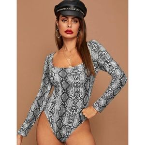 Snakeskin Bodysuit